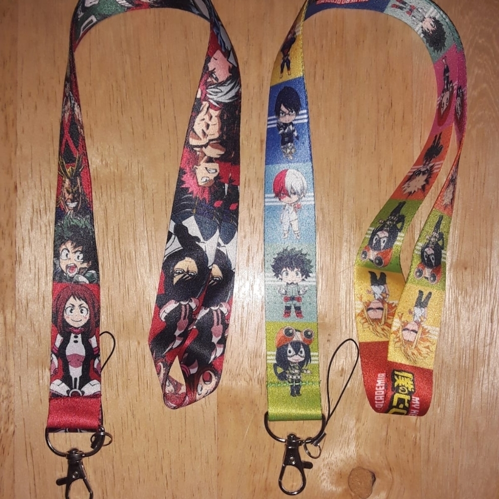 2 Anime My Hero Academia Combo A Lanyards